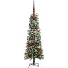 Dirbtinė Kalėdų eglutė Žalia 120 cm PVC, plastikas ir plienas