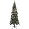 Dirbtinė Kalėdų eglutė Žalia 210 cm PVC, plastikas ir plienas