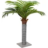 Dirbtinė palmė, žalios spalvos, 100cm, 6 lapų