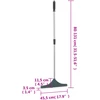 Dirbtinės žolės grėblys, tamsiai žalios spalvos, 131cm, PP