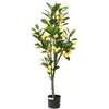 Dirbtinis citrinmedis, žalios spalvos, 120cm, 136 lapai