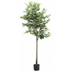 Dirbtinis fikusas, žalios spalvos, 170cm, 756 lapai