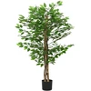 Dirbtinis fikuso augalas, žalios spalvos, 120cm, 788 lapai
