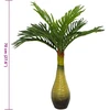 Dirbtinis palmių augalas, žalios spalvos, 70cm, 9 lapų