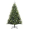 Dirbtinis sulankstomas Kalėdų medis su 300 LED Žalia 210 cm