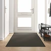 Durų kilimėlis Antracito ir juoda 120 x 250 cm 100% poliamidas