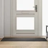Durų kilimėlis Antracito ir juoda 60 x 180 cm 100% poliamidas
