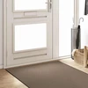 Durų kilimėlis Bežinė ir juoda 120 x 300 cm 100% poliamidas