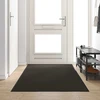 Durų kilimėlis Juoda 120 x 250 cm 100% poliamidas