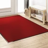 Durų kilimėlis Raudona ir Juoda 120 x 180 cm 100% poliamidas