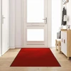 Durų kilimėlis Raudona ir Juoda 120 x 400 cm Poliamidas ir PVC