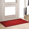 Durų kilimėlis Raudona ir Juoda 90 x 150 cm 100% poliamidas