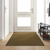 Durų kilimėlis Ruda ir juoda 120 x 250 cm 100% poliamidas