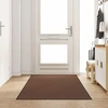Durų kilimėlis Ruda ir juoda 120 x 250 cm 100% poliamidas