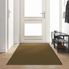 Durų kilimėlis Ruda ir juoda 120 x 350 cm Poliamidas ir PVC