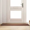 Durų kilimėlis Ruda ir juoda 60 x 180 cm 100% poliamidas