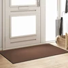 Durų kilimėlis Ruda ir juoda 90 x 150 cm 100% poliamidas
