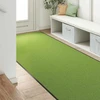Durų kilimėlis Žalia ir juoda 120 x 400 cm 100% poliamidas