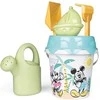 Smoby Green Miki Minnie kibirėlis su smėlio žaislais ir laistytuvu iš bioplastiko