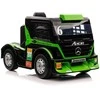 Lean Cars Vienvietis elektromobilis vaikams Mercedes-Benz Axor XMX622, žalias