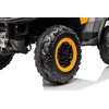 Lean Cars Vaikiškas geltonas elektrinis keturratis Quad S615 24V