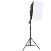 Fotostudijos komplektas su šviesdėže ir fonais