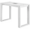 Activeshop G031 kosmetinis stalas su Momo professional J-02 baltas