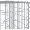 Gabiono krepšys su dangčiu, 350x100x200cm, galvanizuota geležis