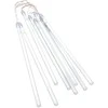 Girlianda meteorų lietus, 8vnt., 30cm, 192 šaltos baltos LED