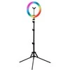 GLOW žiedinė lempa 13" RGB bsc su stovu 10W