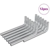 Hex raktas 12 vnt. Sidabro 32 x 86 mm Plienas