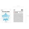 Party Deco PartyDeco Folinis balionas "It's a Boy"