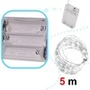 LED Girlianda 5 m. 50 LED, šaltai balta