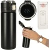 Termo puodelis - termosas 420ML su LED temperatūros indikatoriumi, juodas
