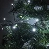 Roger LED žibintai šviesos grandinė 10m 100LED šaltai balta