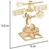 Medinė dėlionė 3D mokslinis modelis vėjo varveklis