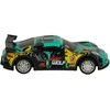 RC sportinis automobilis mėlynos ir žalios spalvos