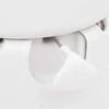 Integruotas stovyklavimo tualetas, baltas, 24+17l, HDPE/PP
