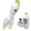 Interaktyvi kosminė raketa su dūmų efektu WOOPIE Space Set