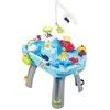 Lean Toys Interaktyvus edukacinis vandens stalas su muzika ir žvejybos meškere, 58x43x63 cm