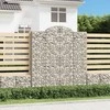 Išlenkti gabiono krepšiai, 11vnt., 200x50x220/240cm, geležis