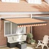 Ištraukiama markizė Geltona ir Oranžinė 350 x 250 cm