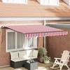 Ištraukiama markizė Raudona ir balta 350 x 250 cm