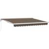 Ištraukiama markizė Taupe 500 × 300 cm Audinys ir metalas
