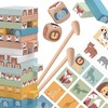 Tooky Toys TOOKY TOY Žaidimas Gra Zręcznościowa Zwierzęta 82 el.