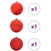 Kalėdinis Kabinamas Rinkinys XXL 3 pcs Raudona Plastmasė