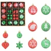 Kalėdinių Kraitės Rinkinys 40 pcs Raudona ir žalia Plastmasė
