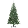 Kalėdų eglutė su 300 LED s stovu Žalia 240 cm PVC