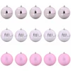 Kalėdų Ornamento Rinkinys XL 15 pcs Rožinė Plastmasė
