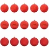 Kalėdų Ornamentų Rinkinys XL 15 pcs Raudona Plastmasė